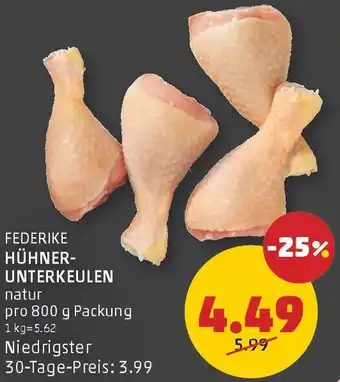 PENNY Federike hühner- unterkeulen Angebot