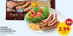 PENNY Original nürnberger rostbratwürstel Angebot