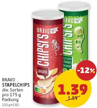 PENNY Stapelchips Angebot