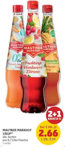 PENNY Mautner markhof sirup Angebot