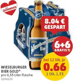 PENNY Wieselburger bier gold Angebot
