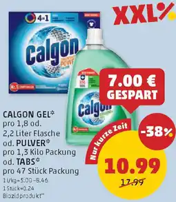 PENNY Calgon gel Angebot