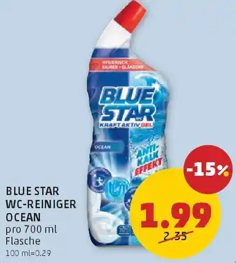 PENNY Blue star wc-reiniger ocean Angebot
