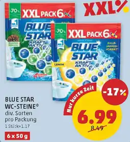 PENNY Blue star wc-steine Angebot