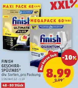 PENNY Finish geschirr- spültabs Angebot