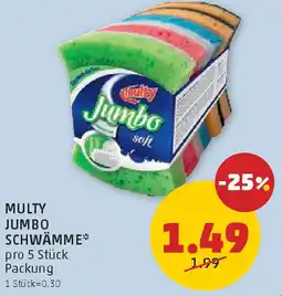 PENNY Multy jumbo schwämme Angebot