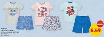 PENNY Kinder- shorty-pyjama Angebot