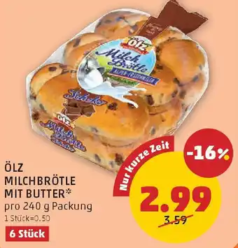 PENNY Milchbrötle mit butter Angebot