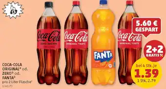 PENNY Coca-cola original* od. zero* od. fanta Angebot