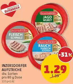 PENNY Inzersdorfer aufstriche Angebot