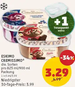 PENNY Eskimo cremissimo Angebot