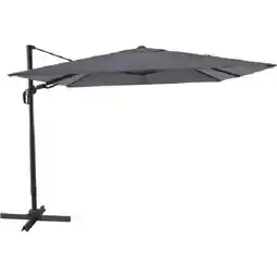 OBI Ampelschirm Aros Quadratisch 2,8 m x 2,8 m Anthrazit OBI Angebot