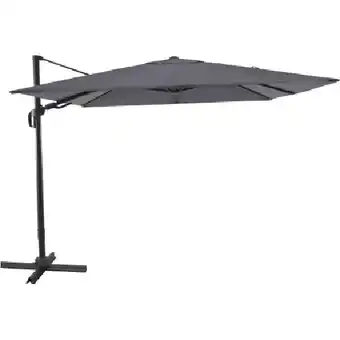 OBI Ampelschirm Aros Quadratisch 2,8 m x 2,8 m Anthrazit OBI Angebot