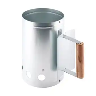 OBI Grillanzündkamin mit Holzgriff 27,5 cm x 16 cm x 27 cm OBI Angebot