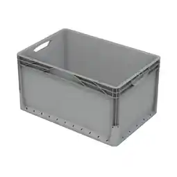 OBI Eurobox-System Box Vollwand 60 cm x 40 cm x 32 cm Grau OBI Angebot