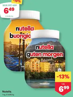 MPreis Nutella Angebot