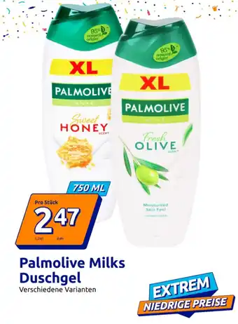 Action Palmolive Milks Duschgel Angebot