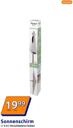 Action Sonnenschirm Angebot