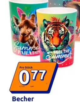 Action Becher Angebot
