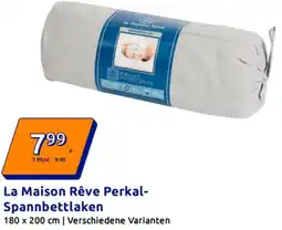 Action La Maison Rêve Perkal- Spannbettlaken Angebot