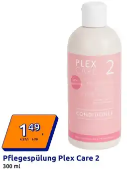 Action Pflegespülung Plex Care 2 Angebot
