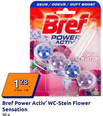 Action Bref Power Activ' WC-Stein Flower Angebot