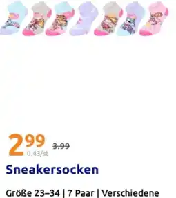Action Sneakersocken Angebot