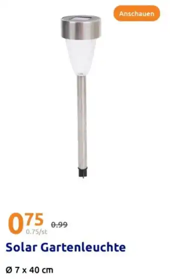 Action Solar Gartenleuchte Angebot