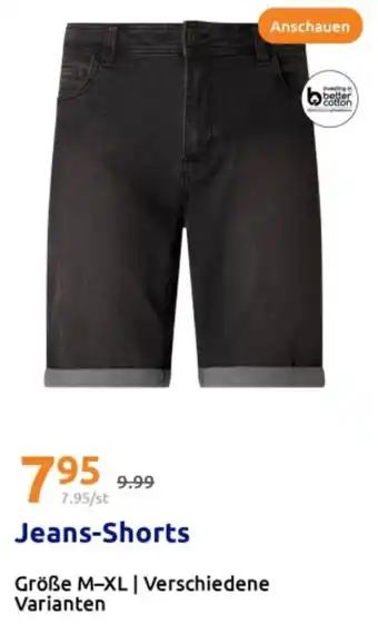 Action Jeans-Shorts Angebot