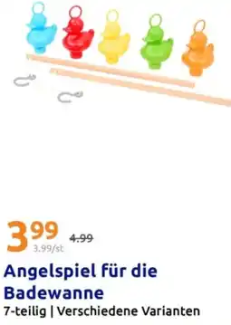 Action Angelspiel für die Badewanne Angebot