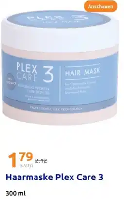 Action Haarmaske Plex Care 3 Angebot
