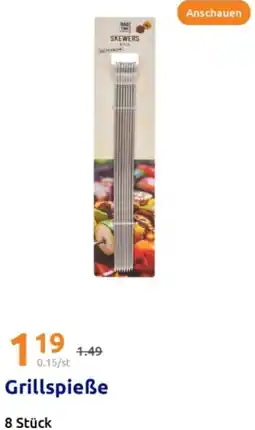 Action Grillspieße Angebot