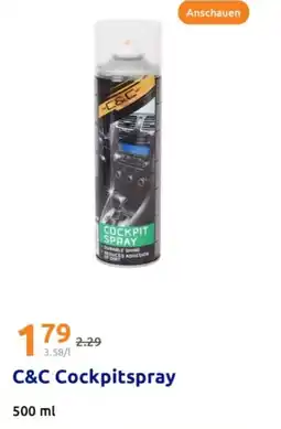 Action C&C Cockpitspray Angebot