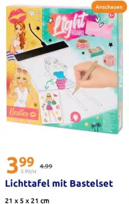 Action Lichttafel mit Bastelset Angebot