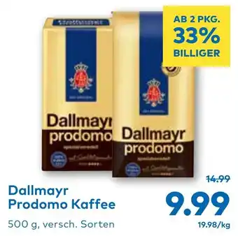 T&G Prodomo Kaffee Angebot
