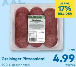 T&G Greisinger Pizzasalami Angebot