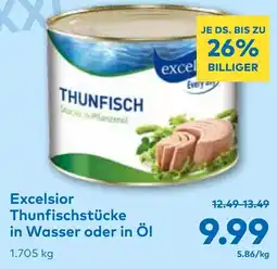 T&G Thunfischstücke in Wasser oder in Öl Angebot