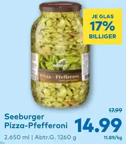 T&G Seeburger Pizza-Pfefferoni Angebot