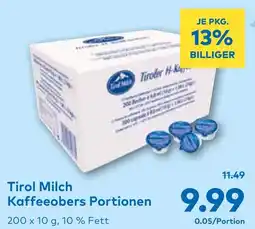 T&G Kaffeeobers Portionen Angebot