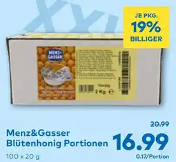 T&G Blütenhonig Portionen Angebot