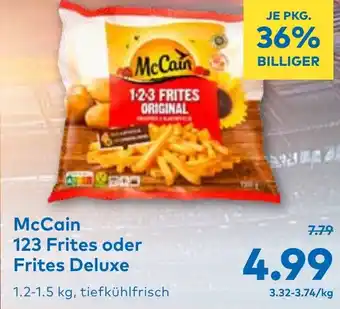 T&G McCain L 123 Frites oder Frites Deluxe Angebot