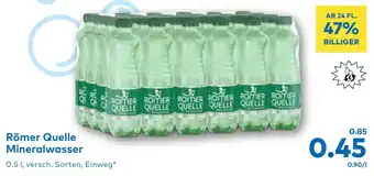 T&G Römer Quelle Mineralwasser Angebot