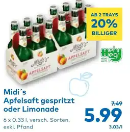 T&G Apfelsaft gespritzt oder Limonade Angebot