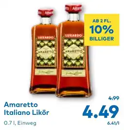 T&G Amaretto Italiano Likör Angebot