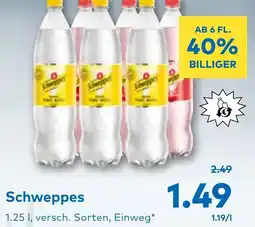 T&G Schweppes Angebot