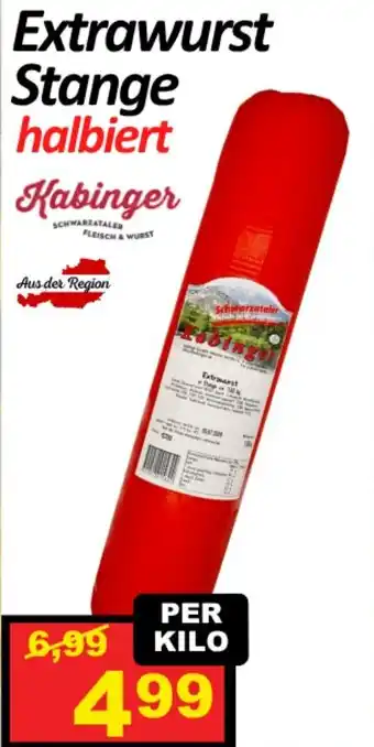 Wurstico Extrawurst Stange halbiert Angebot