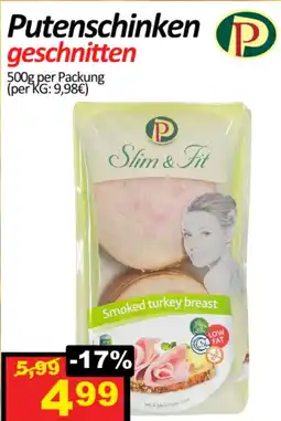 Wurstico Putenschinken geschnitten Angebot