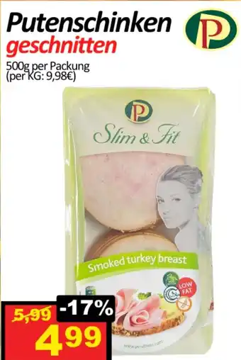 Wurstico Putenschinken geschnitten Angebot