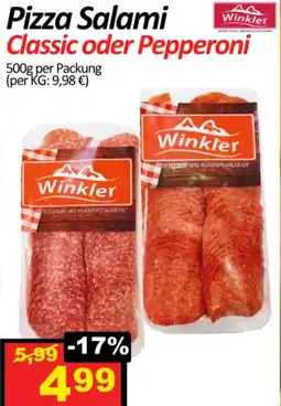 Wurstico Pizza Salami Angebot