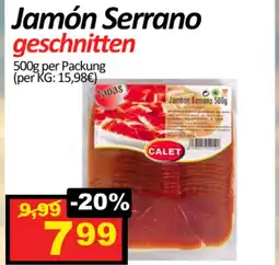 Wurstico Jamón Serrano geschnitten Angebot